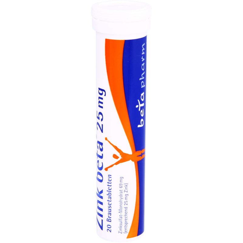ZINC BETA 25 effervescent tablets 100 pcs - NewNest Australia