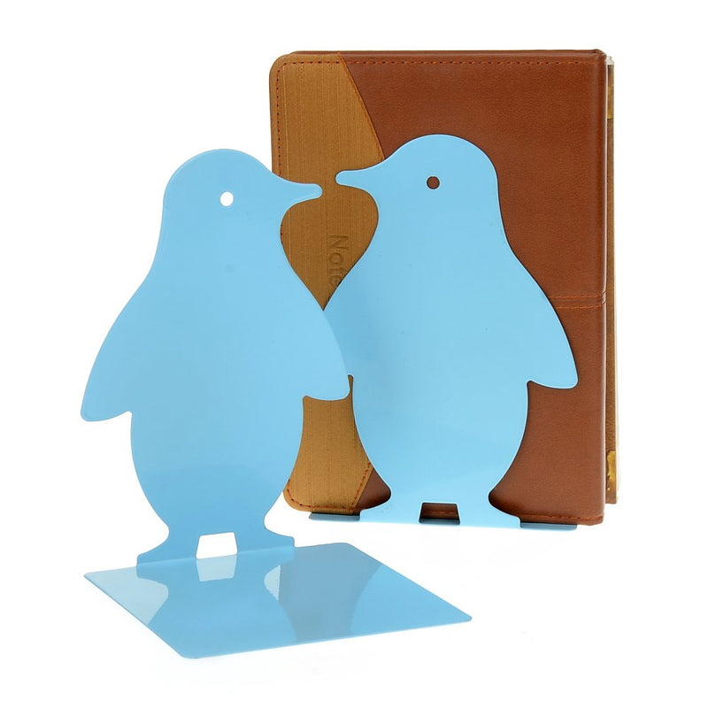 NewNest Australia - 1Pair Luxury The South Pole Penguin bookends bookends Gift Blue 