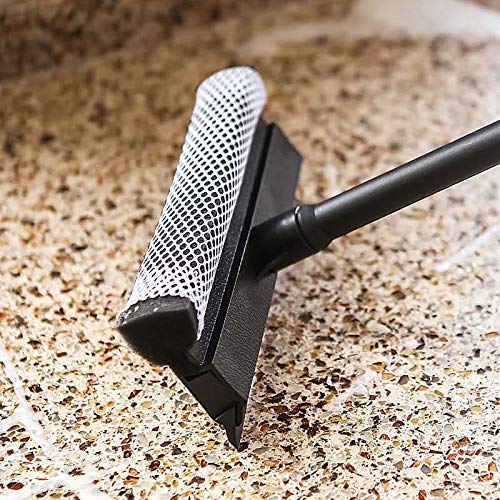 MULING Window Squeegee Cleaning Tool Window Cleaner Car Squeegee Windshield Cleaning Sponge and Rubber Squeegee,BlackM - NewNest Australia