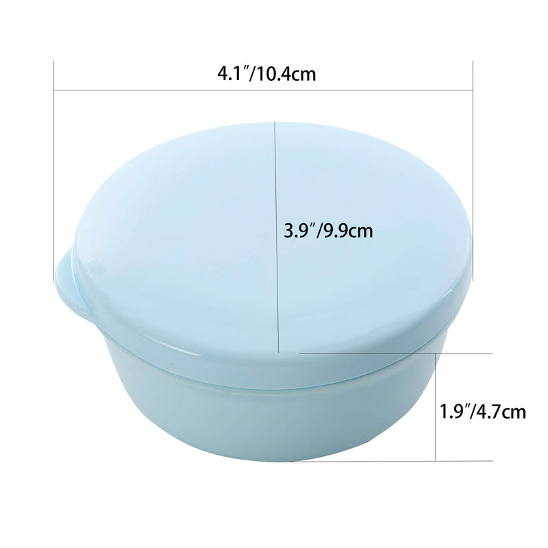 PUTING Round Seal Waterproof Soap Protectors Saver Dish Portable Soap Container Box Home Shower Outdoor Camping - NewNest Australia