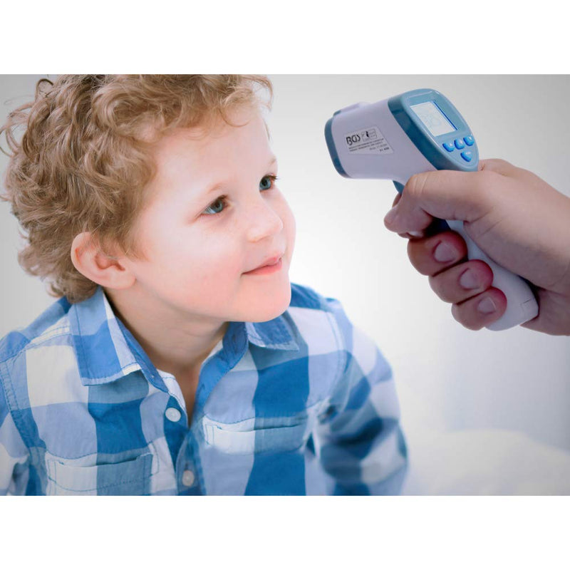 BGS 6006 | Forehead fever thermometer | Infrared contactless | for baby, child, adult + object measurement | 0 - 100° - NewNest Australia