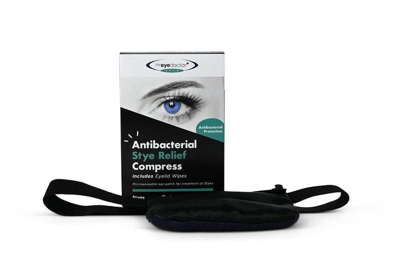 The Eye Doctor Stye Relief Compress Featuring Sterileyes - Microwaveable Single Eye Patch - Treatment of Styes, Chalazion & Cyst - Moist Heat Mask for Dry Eyes, Blepharitis & MGD - NewNest Australia