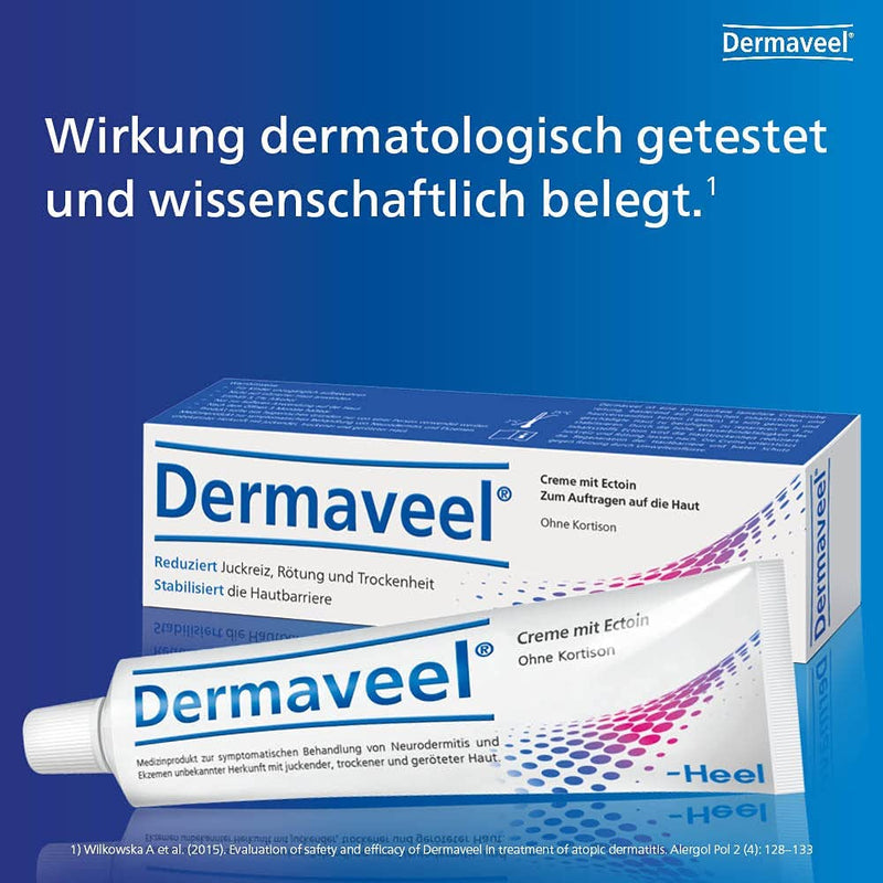 Dermaveel - for neurodermatitis & eczema, relieves itching, without cortisone, cream 30 ml 30 ml (pack of 1) - NewNest Australia