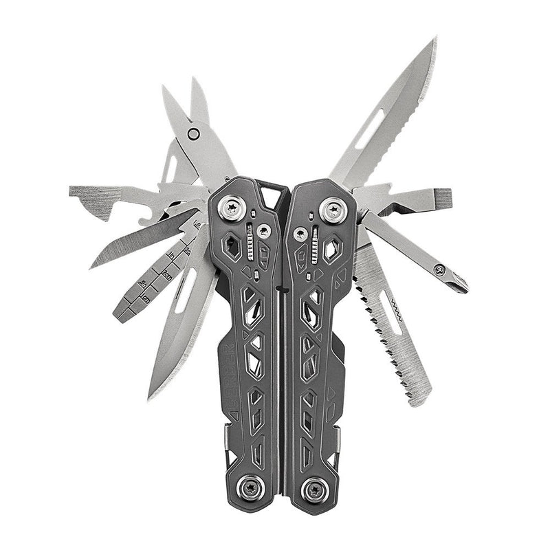 Gerber Gear Truss Multitool, Stainless and Grey with Multi-Position Sheath [30-001343, New - NewNest Australia