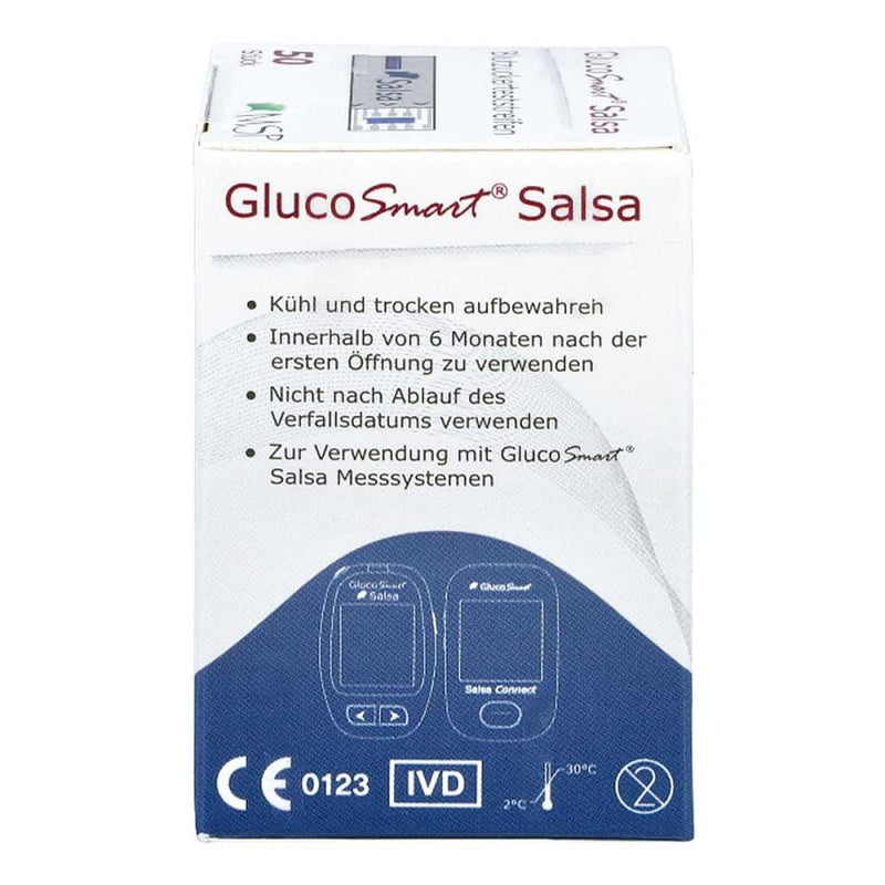 Glucosmart Salsa blood sugar test strips can - NewNest Australia