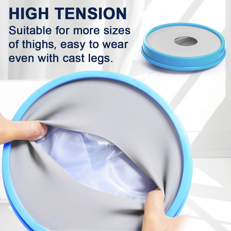Bukihome Shower Watertight Foot Protector, Adult Leg Cast Covers, Extra Large Capacity for 198 Pounds Adult Thigh Tension & Super Waterproof Leg Protector Legs - NewNest Australia