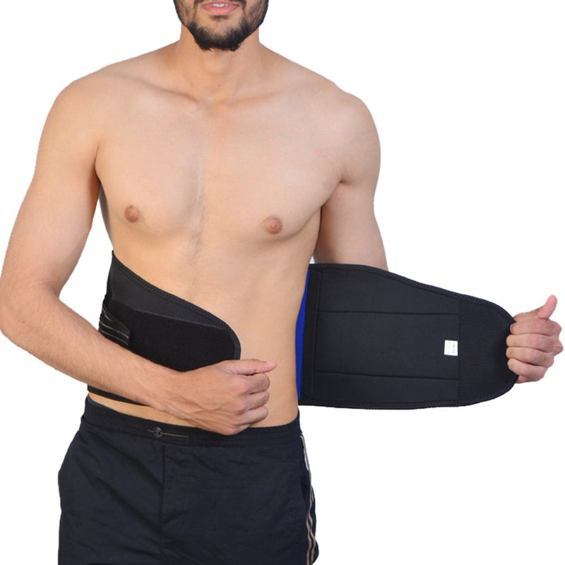 Body And Base Adjustable Neoprene Double Pull Lumbar Support Lower Back Belt Brace - Back Pain/Slipped Disc Pain Relief - 5 Sizes, X-Large 36-40 Inch (4X-Large (52-55 inches) nches) 4X-Large (52-55 inches) nches - NewNest Australia