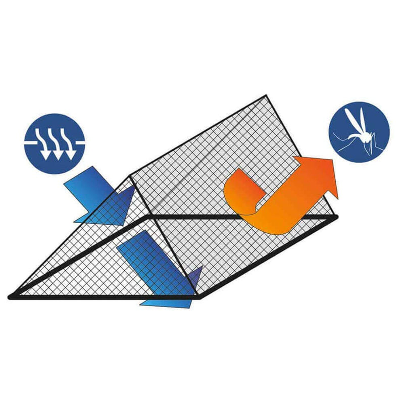 Bug Screen “Throw Over net” for Small Hatches | Easy to use - just Drop The Insect Screen Over The Hatch - a Weight Band Will Keep it in Place. Perfect with Roller Blinds #1705 Hatch is not included. - NewNest Australia