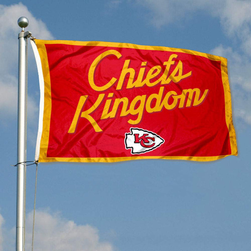 WinCraft Kansas City Chiefs Kingdom Flag - NewNest Australia