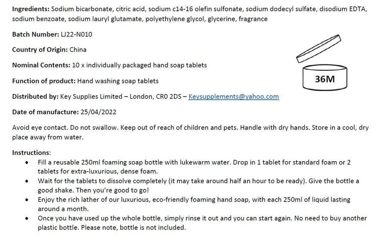 Hand Soap Tablets. Fresh Aloe Vera Scent. Pack of 10. Foaming Effervescent Liquid Soap Tabs Eco Foam for Hands & Body Washing (Aloe Vera, 10) 10 Aloe Vera Soap Tablets - NewNest Australia