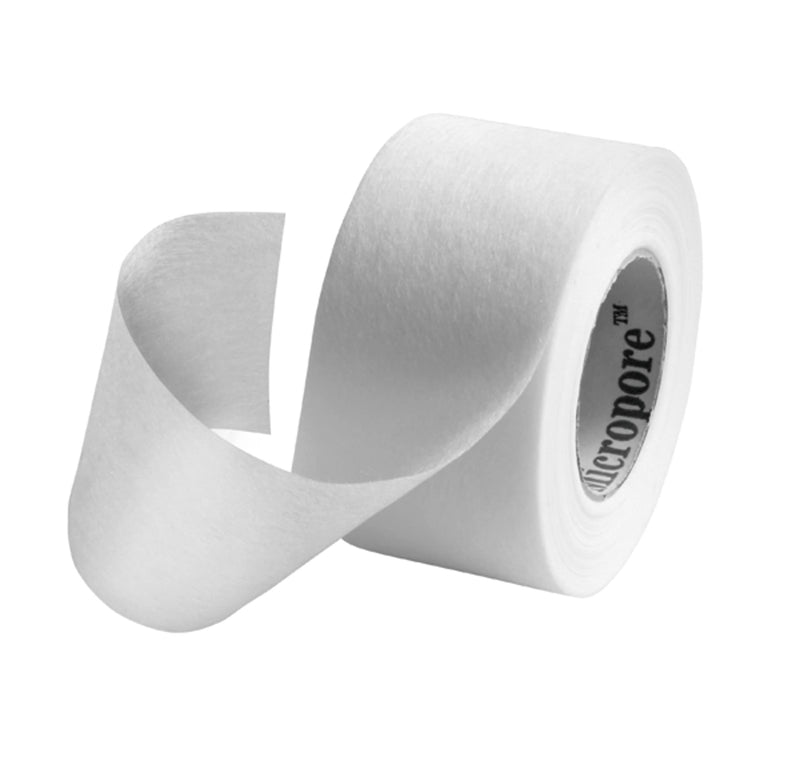 Nexcare Gentle Paper First Aid Tape, Ideal for Securing Gauze and Dressings, 6 Pack, 1 in x 10 yds, Carded 6 Count (Packs of 2) - NewNest Australia