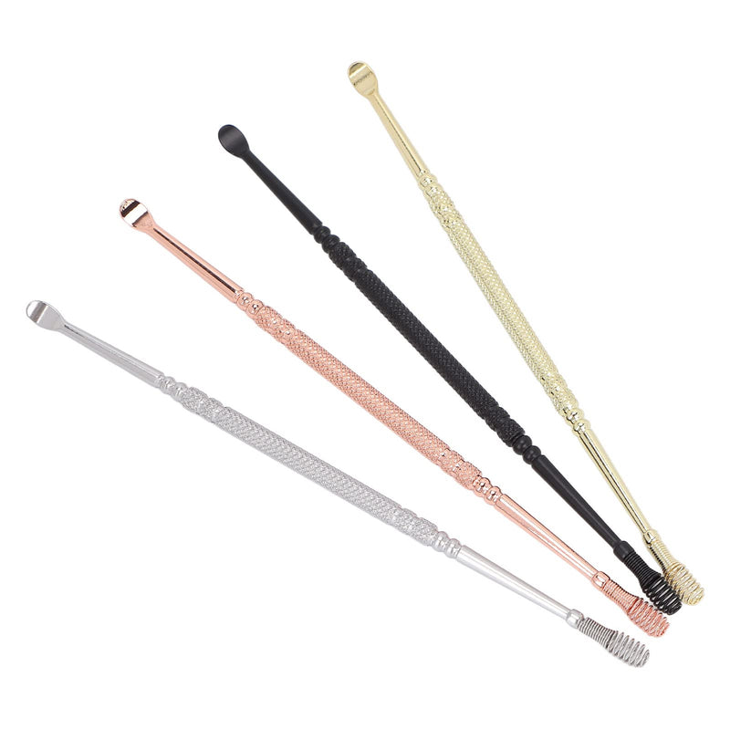 Earpick Ear Wax Remover Set, 4 Colors, 360¬∞ Spiral Earwax Remover Cleaning Tool, Stainless Steel Double Head Earwax Remover Set, Ear Curette Earwax Remover Tool - NewNest Australia
