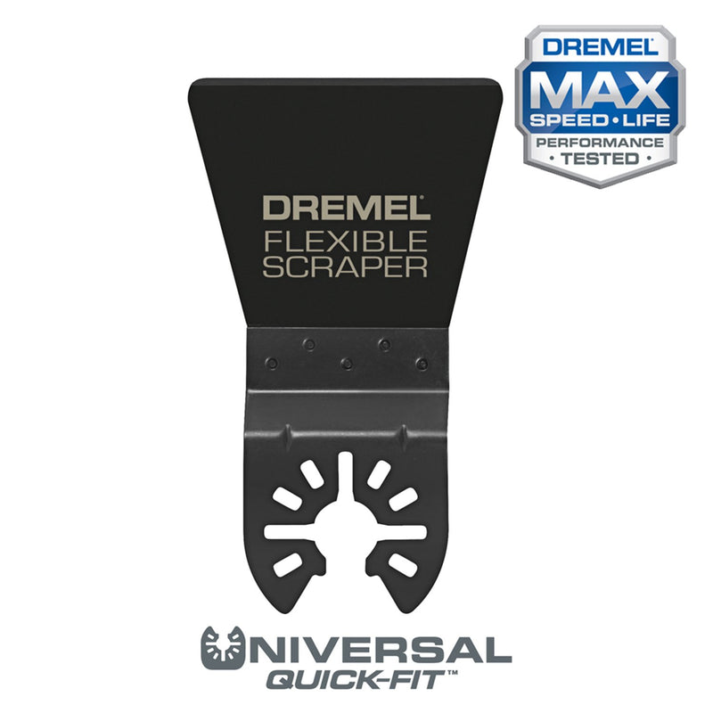 Dremel MM610 Oscillating Tool Flexible Scraper – Multi Max Accessory , Black - NewNest Australia