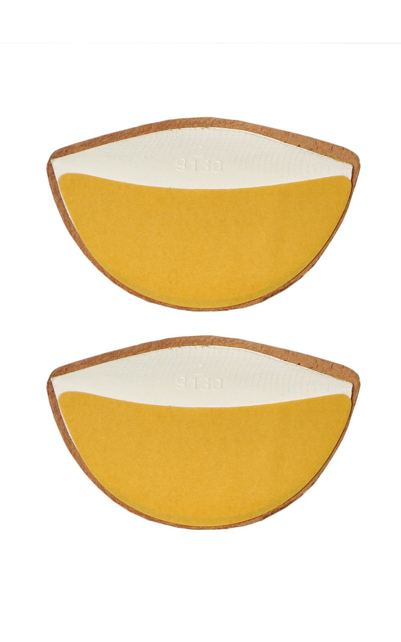 Longitudinal Arch Support Men Women - Sheep Leather Orthotic Medix Wedge Shoe Insoles Inserts with Moosgummi for Arch Support Pain Relief Pad - Premium Quality – All Sizes 35-37 EUR / L2-4 UK / L4-6 US - NewNest Australia