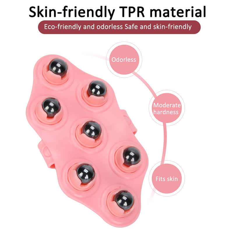 Portable Rollerball Massager, Glove Style Muscle Relaxation Magnet Hollow Body Massager, Hand Massager For Muscle Back Neck Joint Foot Shoulder Leg Pain Relief - NewNest Australia