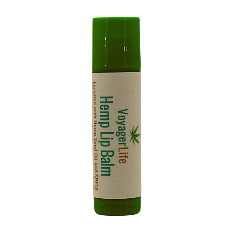 Voyager Life Hemp Lip Balm (pack of 4) | with hemp seed oil | protects and moisturises dry cracked lips | provides rich hydration - NewNest Australia