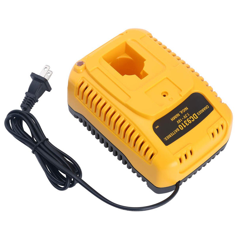 Biswaye 18V XRP Battery Charger Compatible with DEWALT 7.2V-18V NiCd NiMh Battery DC9096 DC9098 DC9099 DW9099 DW9072 DW9057 DW9091 DW9094 DC9071 DW9062 DC9091, DC9310 - NewNest Australia