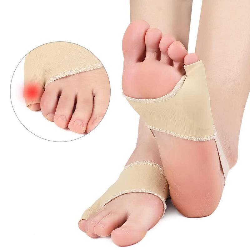 runrayay 2 Pairs Bunion Corrector for Men and Women, Bunion Corrector with Non-Slip Strap to Relieve Bunion Pinky Toe Pain, Smooth Bunionette, Overlapping Toe D - NewNest Australia