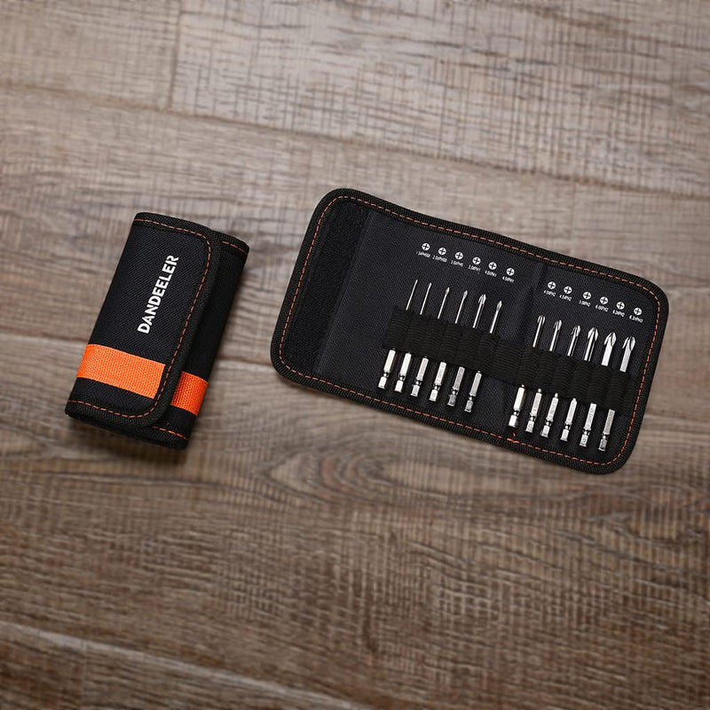 Dandeeler 12 Piece Phillips Drill Bit Set #1#2#3 3" Long, S2 Steel, with Tool Bag 12pc Phillips 3" - NewNest Australia