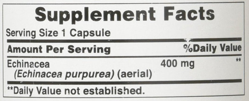 Puritans Pride Echinacea 400 mg for Health to Support Immune System, 200 Count - NewNest Australia
