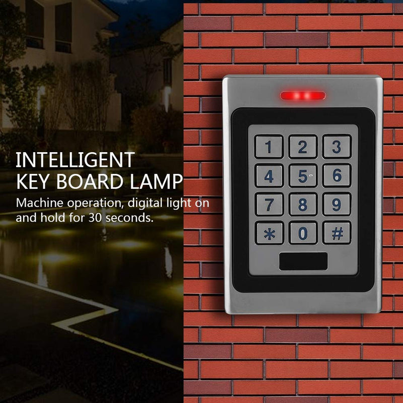 RFID Card Door Access Controller with Anti-Theft Alarm Output IP68 Waterproof Password Access Control Keypad Support Reading ID/ID&HID/IC Cards - NewNest Australia