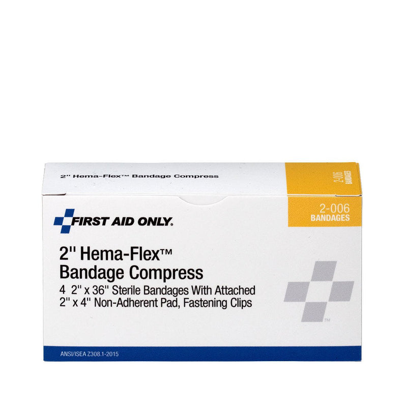 First Aid Only 2-006 Hema-Flex Bandage Compress, 36 Length x 2 Width - NewNest Australia