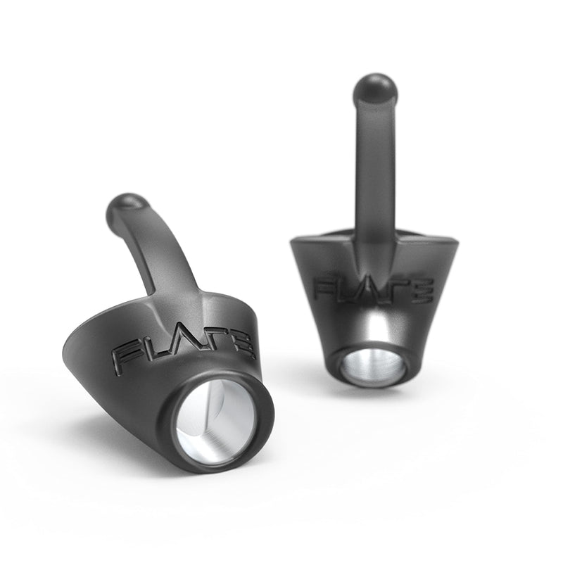 Flare Calmer Pro Mini - Ear Plugs Alternative - Reduce Annoying Noises Without Blocking Sound - Premium Version - Soft Reusable Silicone With Aluminum Core - Black Ice - NewNest Australia