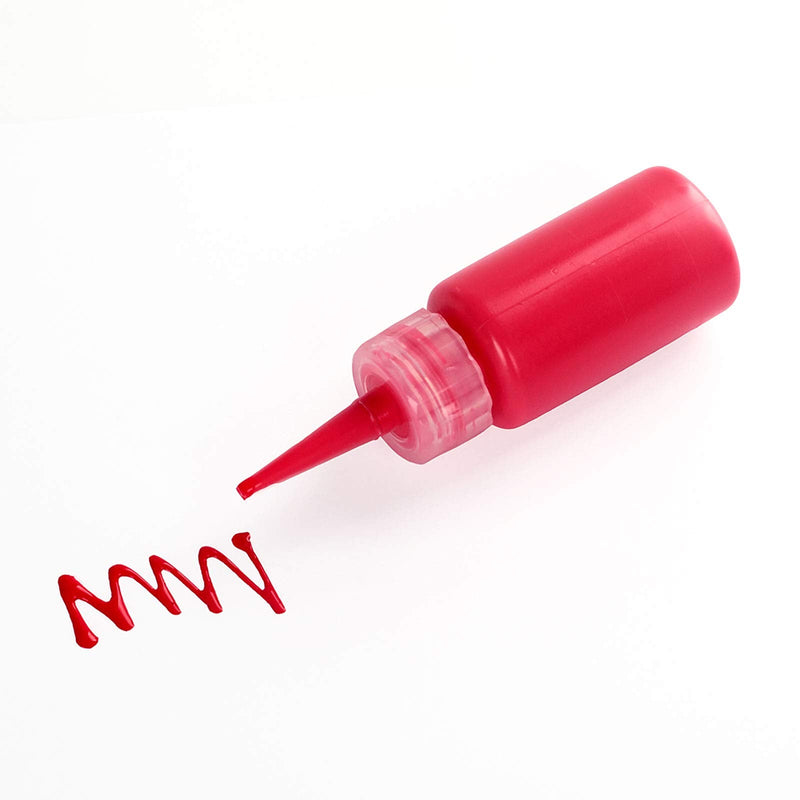 Falling in Art 1 oz. Needle Tip Squeeze Bottles with a Funnel, 6-Pack - NewNest Australia
