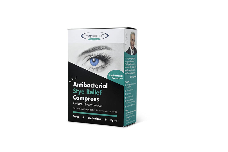 The Eye Doctor Stye Relief Compress Featuring Sterileyes - Microwaveable Single Eye Patch - Treatment of Styes, Chalazion & Cyst - Moist Heat Mask for Dry Eyes, Blepharitis & MGD - NewNest Australia