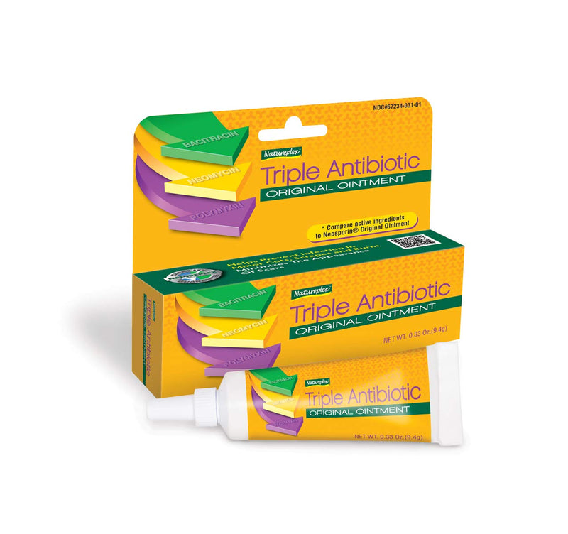 Natureplex Triple Antibiotic Original Ointment 0.33 Ounce Tube 4 Pack - NewNest Australia