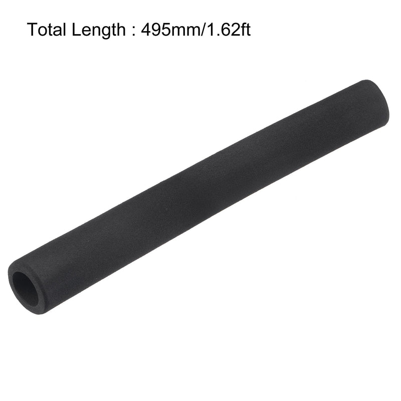 uxcell Foam Tubing for Handle Grip Support, Pipe Insulation, 1-inch(25mm) ID 35mm OD 495mm Length Black 2pcs - NewNest Australia