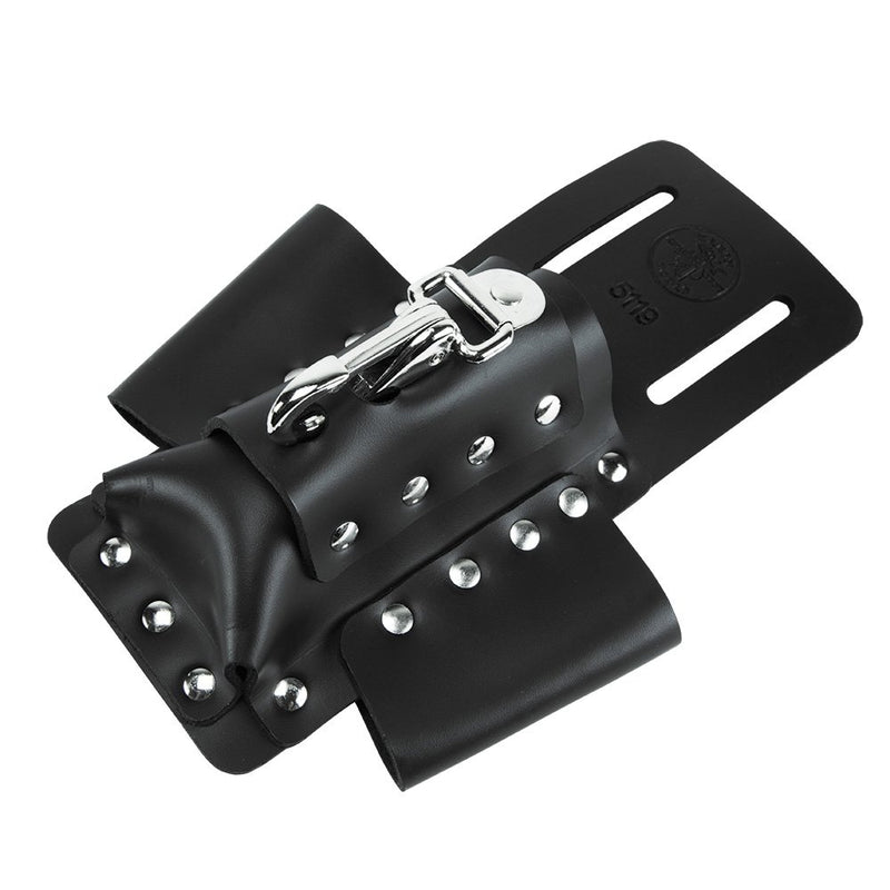 Klein Tools 5119 Tool Pouch, Multi Tool Holder with 4 Pockets and Knife Holder is Great for Electrician Gifts 4-Pocket Leather - NewNest Australia