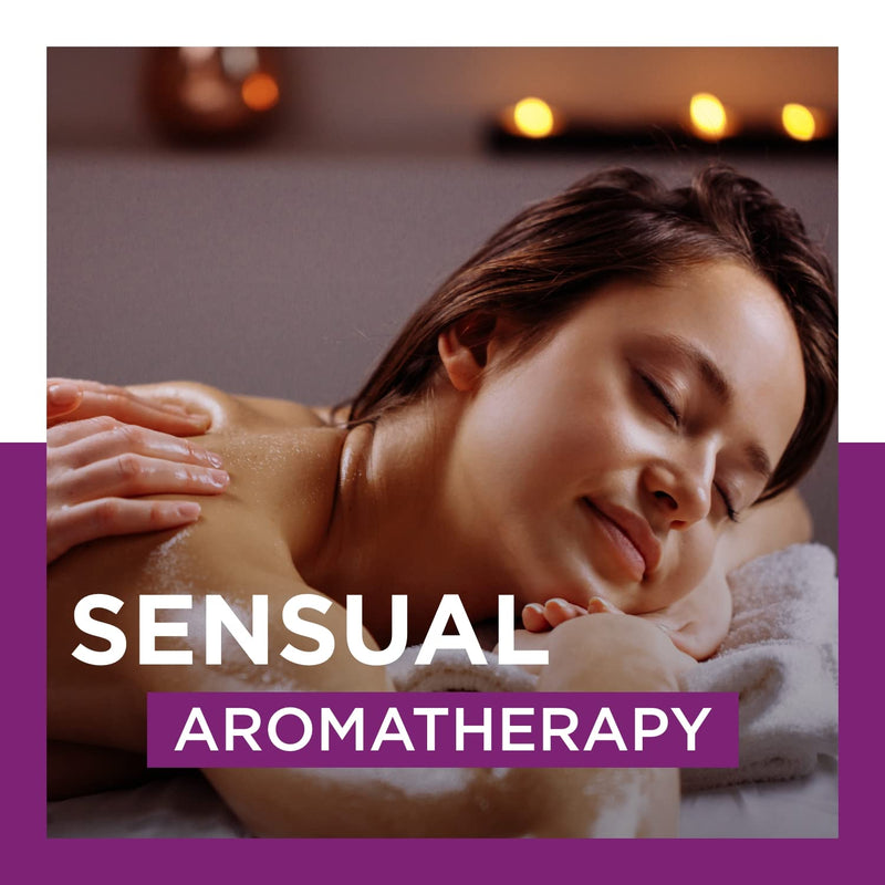 Lavender Sensual Massage Oil for Couples - Relaxing Couples Massage Oil with Sweet Almond Oil and Lavender Essential Oil - Highly Absorbent Non Greasy and High Glide Body Oil for Men and Women - NewNest Australia