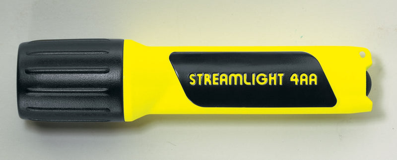 Streamlight 68202 4AA ProPolymer LED, Flashlight with Batteries, Yellow (Clam Pack) - 67 Lumens - NewNest Australia