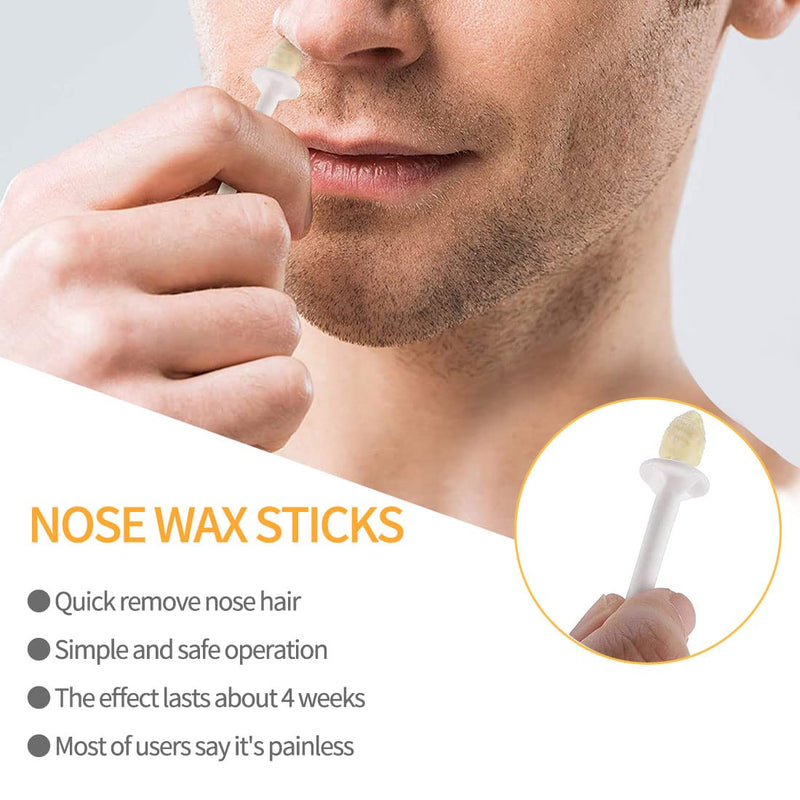 Nose Wax Applicators, Nose Wax Sticks, Nose Hair Wax Applicators, Wax Sticks Applicators, For Nostril Cleaning And Nose Hair Removal, Available For Men And Women - Pack Of 50 - NewNest Australia