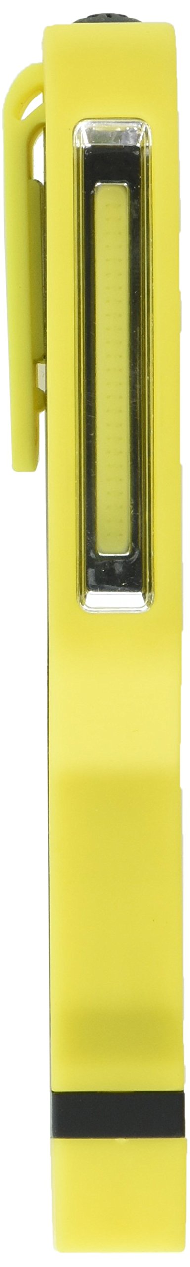 Cliplight Clipstrip 140 Lumen LED Pocket Flashlight with Magnetic Swivel Clip&Chip-On-Board LED Technology for Toolbox, Glovebox,Purse,Kitchen Drawer & Survival Kit, Batteries Included,Black & Yellow Clipstrip 1 - NewNest Australia