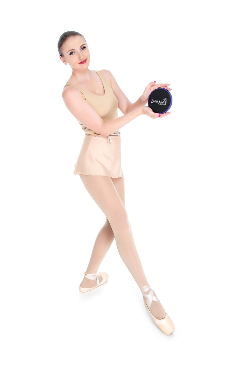 Ballet Turning Disc for Dancers, Gymnastics and Ice Skaters. Portable Turn Board for Dancing on Releve. Make Your Turns, Pirouette and Balance Better Pink without a carrying bag - NewNest Australia