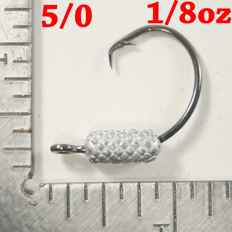 Yellowtail Snapper Weighted Circle Hook Jig - 5/0 Hook - 1/8 oz - 25 Pack - NewNest Australia