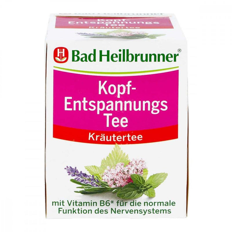 Bad Heilbrunner Head Relaxation Tea Filter Bags 8 pcs - NewNest Australia