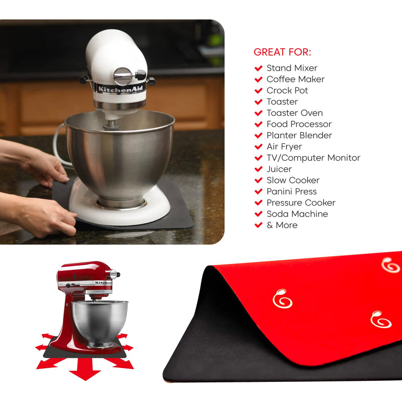 3-Pack Cooks Innovations - The Original Beige Glide Mats for Moving Small Appliances - Coffee Makers, Blenders, Stand Mixers, Toasters & More - NewNest Australia