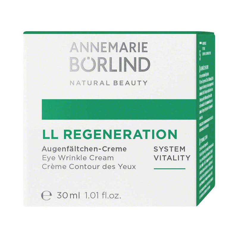 ANNEMARIE BÖRLIND – LL REGENERATION Eye Wrinkle Cream – Natural Vitamin C + E Anti Aging Eye Cream with LL BIOCOMPLEX for Smoothed, Brighter, and Plump Skin With New Elasticity – 30ml - NewNest Australia