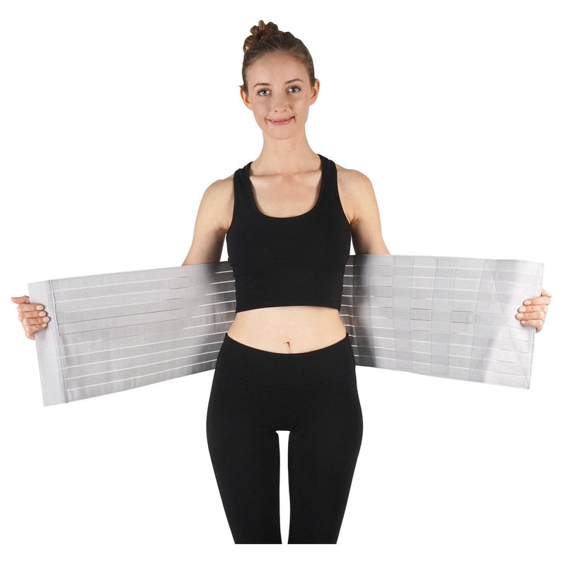 Soles Compression Abdominal Binder, Post-Surgical and Postpartum Belly Wrap, Adjustable Belly Wrap Supports Muscle & Skeletal Stability, Unisex, One Size Fits Most - NewNest Australia