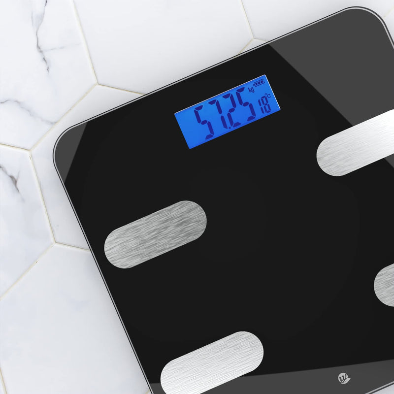 Wottocare Digital Scales Imc Analisie 18 Measurements Weight Body Fat Muscles Intelligent Bluetooth Scales App Ai Fit Bathroom Scales Pro Display Memory 9 Users - NewNest Australia