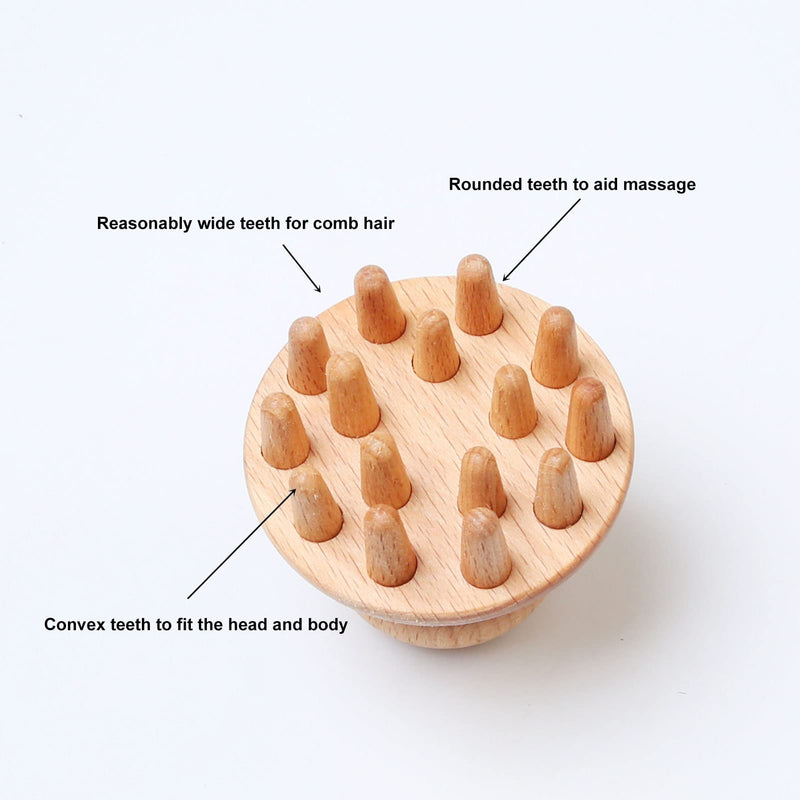 Wooden Mushroom Massager, Wooden Mushroom Shape Massager, Manual Massage Sets And Kits, Manual Wooden Massager, Anti-Cellulite Relief, Muscle Tension For The Overall - NewNest Australia