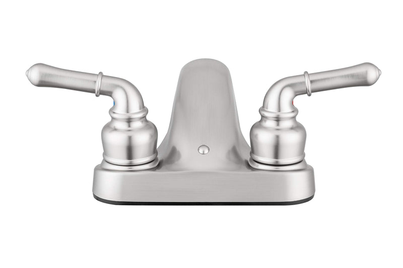 Pacific Bay Lynden Bathroom Faucet - Metallic Plating Over ABS Plastic (Brushed Satin Nickel) Brushed Satin Nickel - NewNest Australia