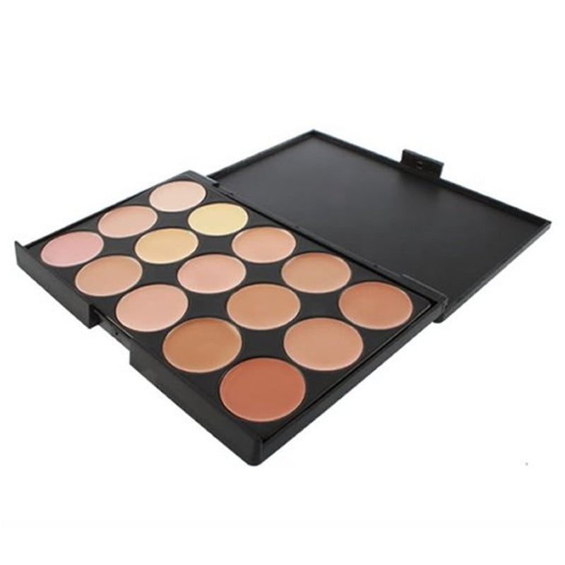 FantasyDay® Professional 15 Colours Cream Concealer Camouflage Makeup Palette Contouring Kit #2 - Ideal for Professional and Daily Use - NewNest Australia