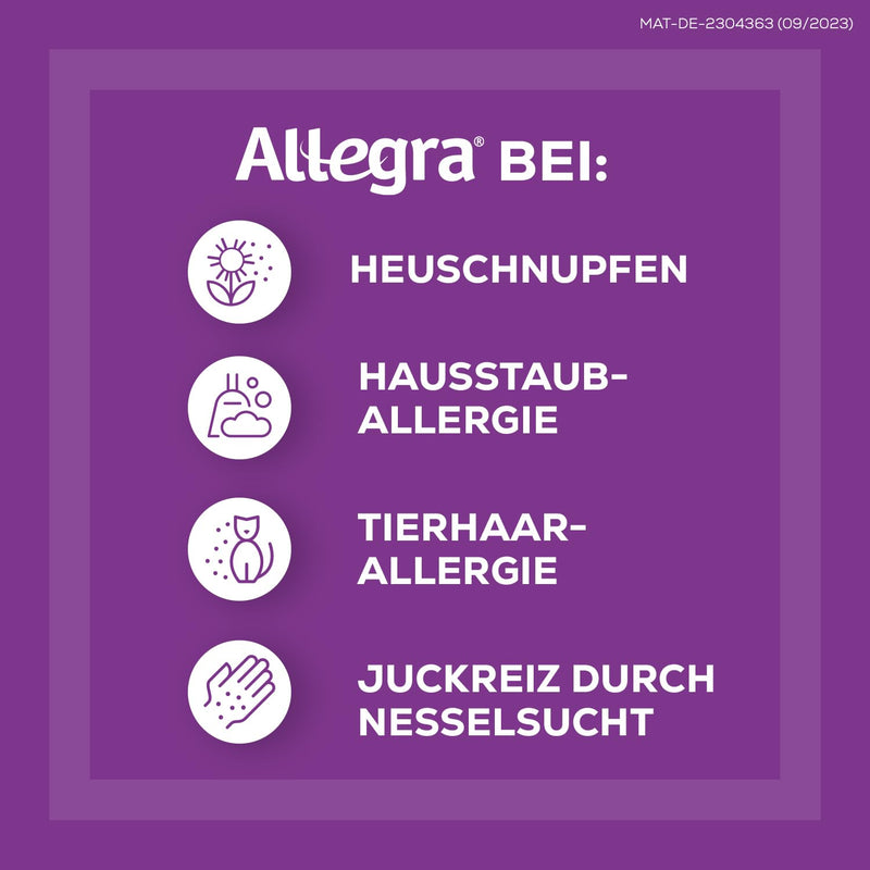 Allegra allergy tablets (20 pieces) & Rhino spray plus nasal spray (10 ml) for a cold - NewNest Australia