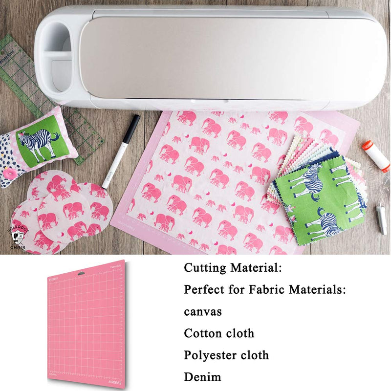 EVISWIY Variety Mats for Cricut Explore Air 2/Air/One/Maker StandardGrip/LightGrip/StrongGrip/FrabricGrip Multiple Adhesive Sticky Green Blue Purple Pink Cricket 12x12 Cutting Mats for Cricut 5 Pack Style 1 - NewNest Australia