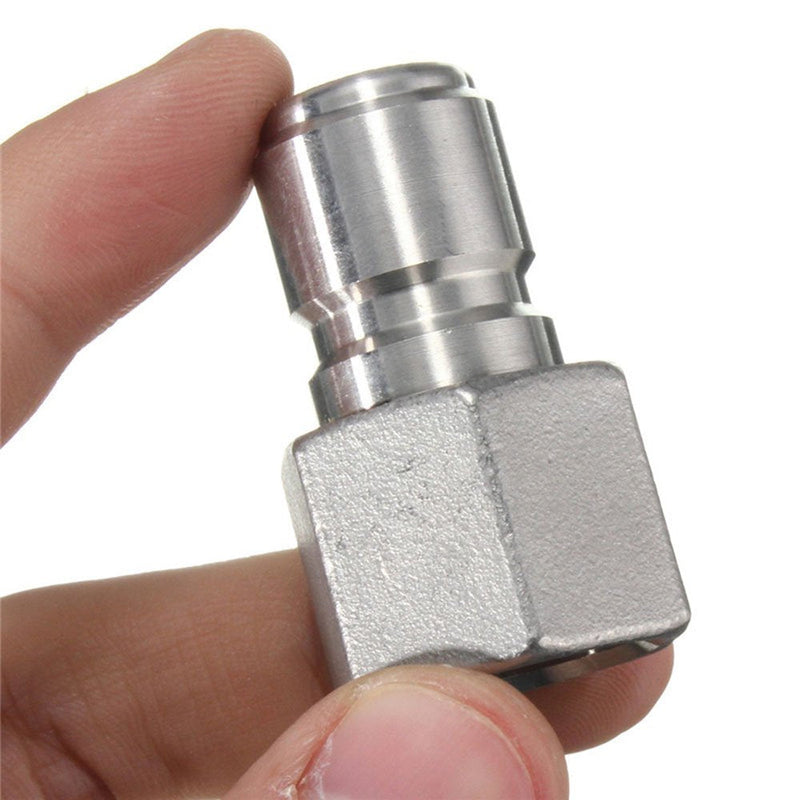 2Pcs Stainless Steel Female Quick Disconnect FPT 1/2" Homebrew Fitting Connector Homebrewing by ProMaker (FPT Male) - NewNest Australia
