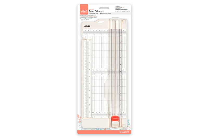 Bira Craft Paper Trimmer and Scorer with Swing-Out Arm, 12" x 4.5" Base, Craft Trimmer, Trim and Score Board, for Coupons, Craft Paper and Photo - NewNest Australia